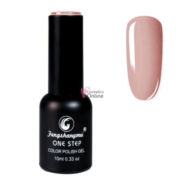 Oja semipermanenta FSM, ONE STEP Color UV/LED 10ml Cod 286 Magnolia Bloom